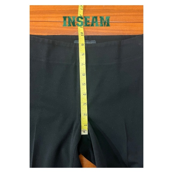 TALBOTS DRESS PANTS SIZE 2P PETITE BLACK - Picture 3 of 13